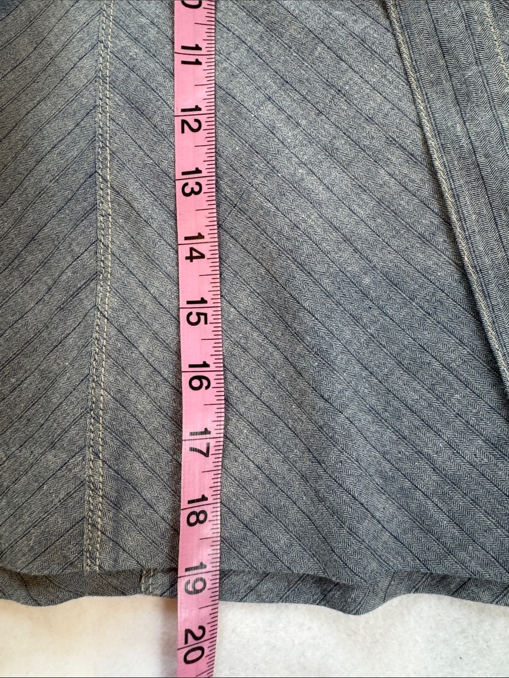Gap Limited Edition Denim A-Line Belted Skirt – XS - Picture 8 of 9